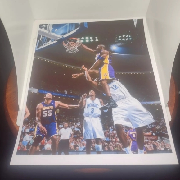 MICHAEL JORDAN & KOBE BRYANT 16 POSTER ULTRA GLOSSY REPRINT 8.5x11 BUNDLE SET!🔥 - Picture 12 of 16